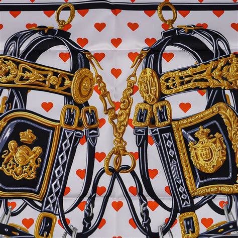 hermes brides de gala love scarf limited edition|hermes bridal scarf.